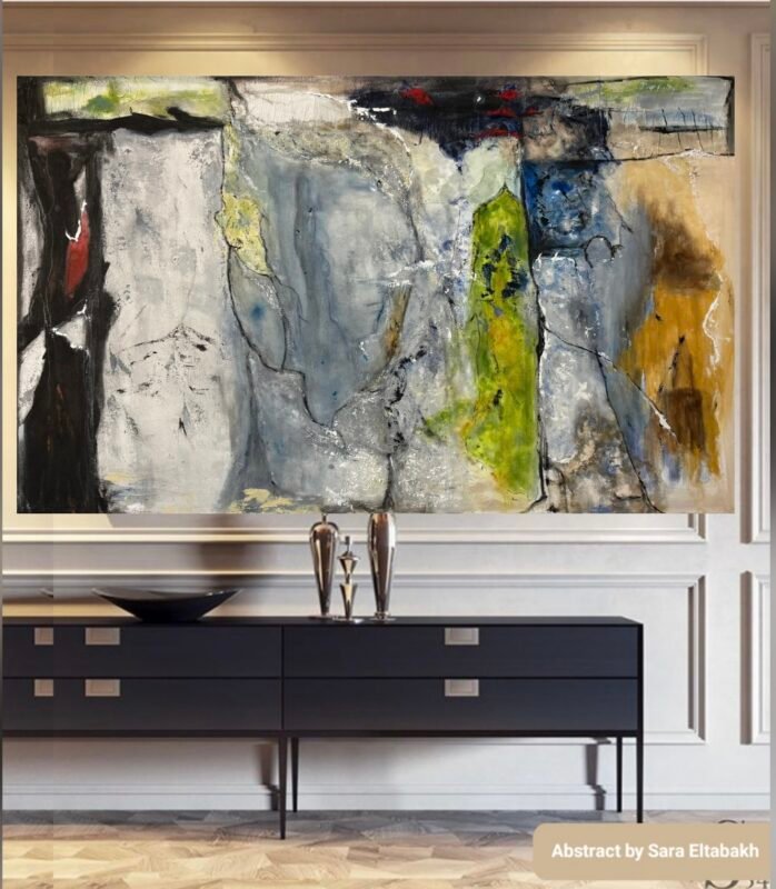 From Abstract series 180x110cm