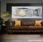 Sunrise Hues Canvas - 180x70cm - Image 4
