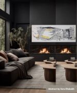 Sunrise Hues Canvas - 180x70cm - Image 3