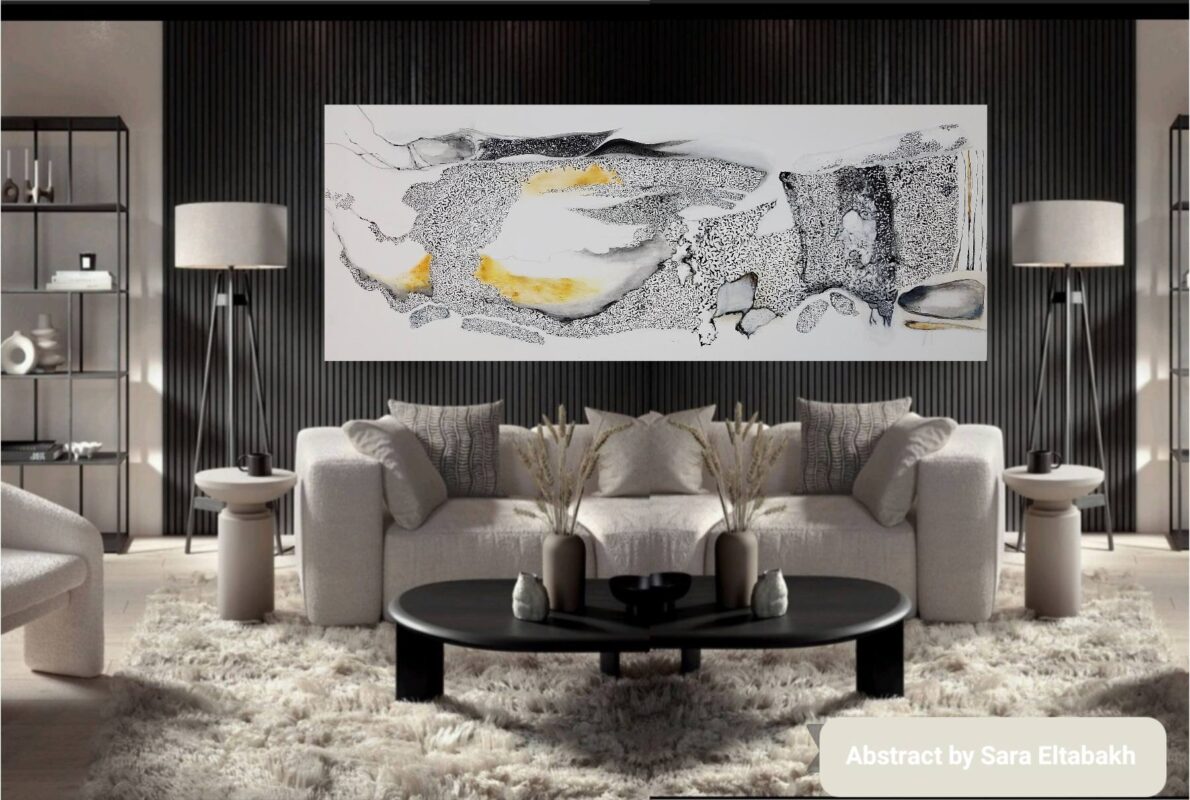 Sunrise Hues Canvas - 180x70cm
