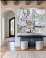 Starry Night Canvas - 190x160cm - Image 4