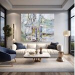 Starry Night Canvas - 190x160cm - Image 3