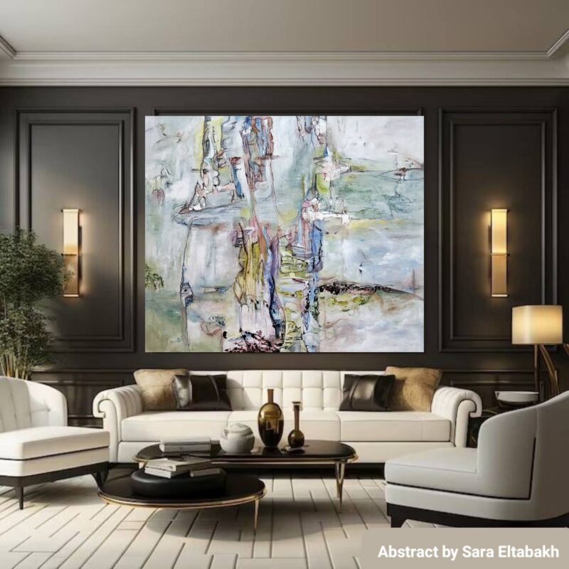 Starry Night Canvas - 190x160cm
