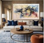 Silver Shades Canvas - 200x120cm - Image 4