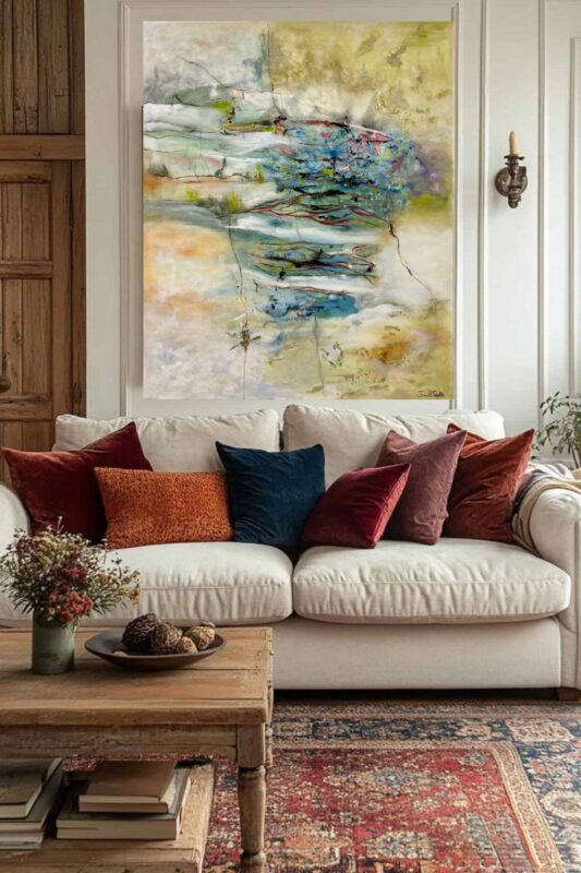 Nature's Balance Canvas - 120x100cm