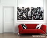 Dawn Whispers Canvas - 200x100cm - Image 2